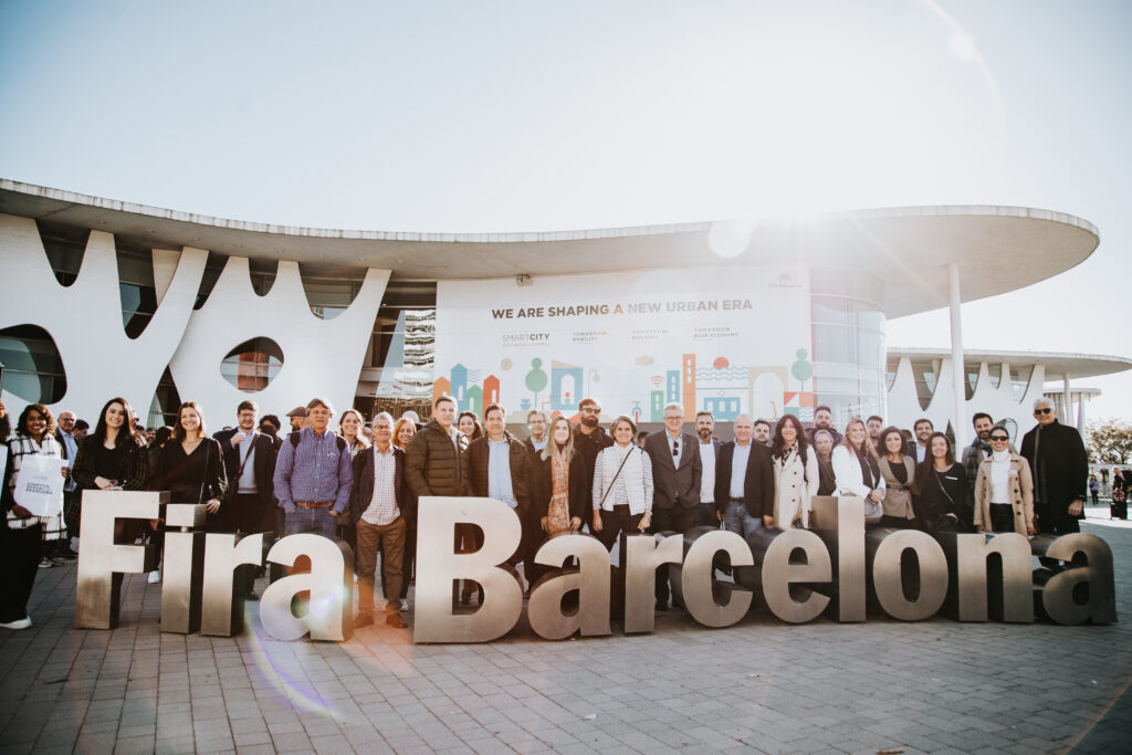 Delegação do iCities na Fira Barcelona